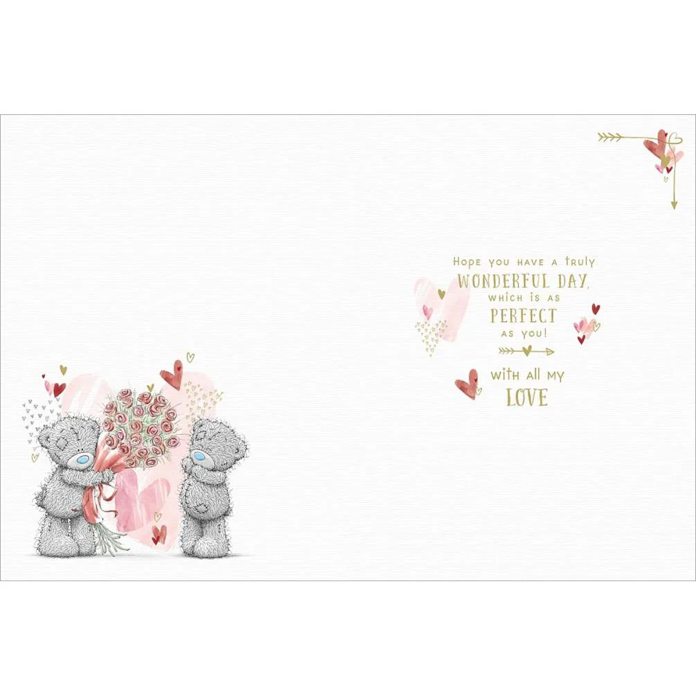 Beautiful Girlfriend Large Me to You Bear Birthday Card Extra Image 1