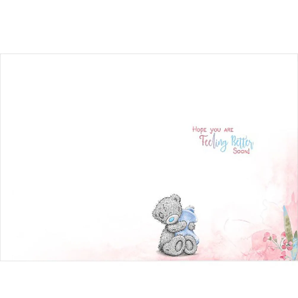 Get Well Soon From All Of Us Me To You Bear Card Extra Image 1