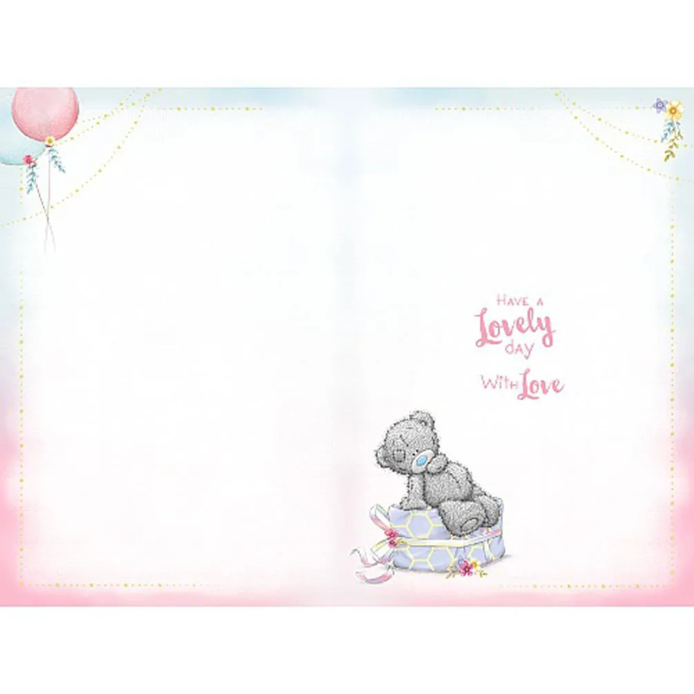 50th Birthday Present Me to You Bear Card Extra Image 1