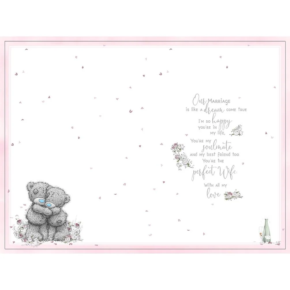 Wife Anniversary Me to You Bear Card Extra Image 1