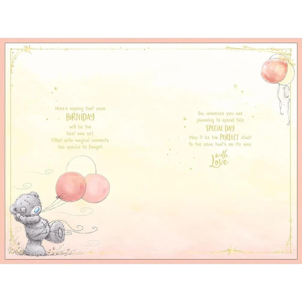 Time to Celebrate Me to You Bear Birthday Card Extra Image 1