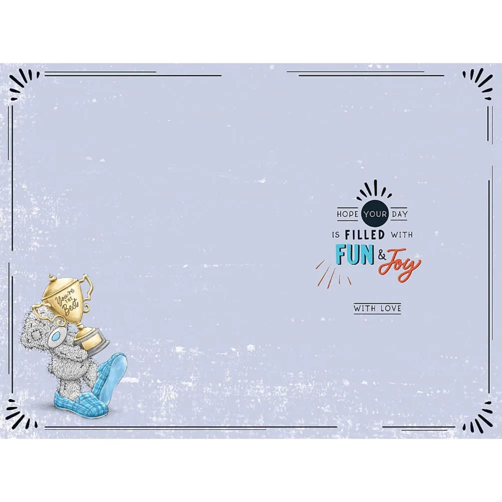 Very Best Dad Me to You Bear Birthday Card Extra Image 1