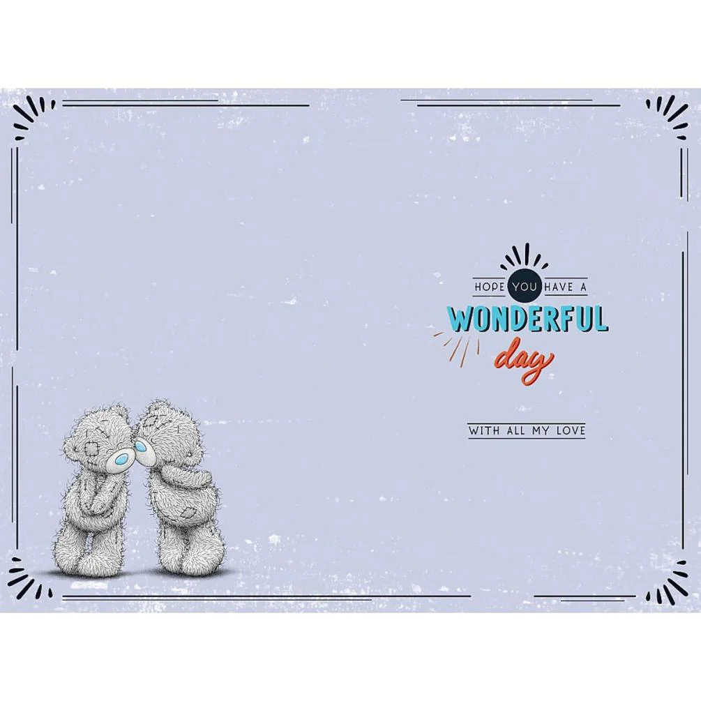 My Boyfriend Me to You Bear Birthday Card Extra Image 1