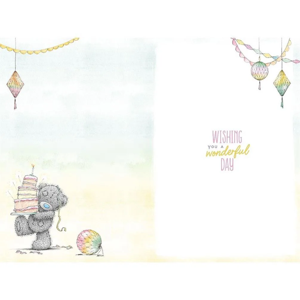 50 & Fabulous Me to You Bear 50th Birthday Card Extra Image 1