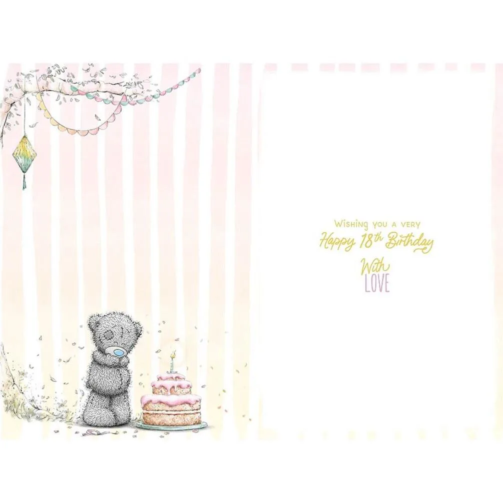 18 Today Me to You Bear 18th Birthday Card Extra Image 1