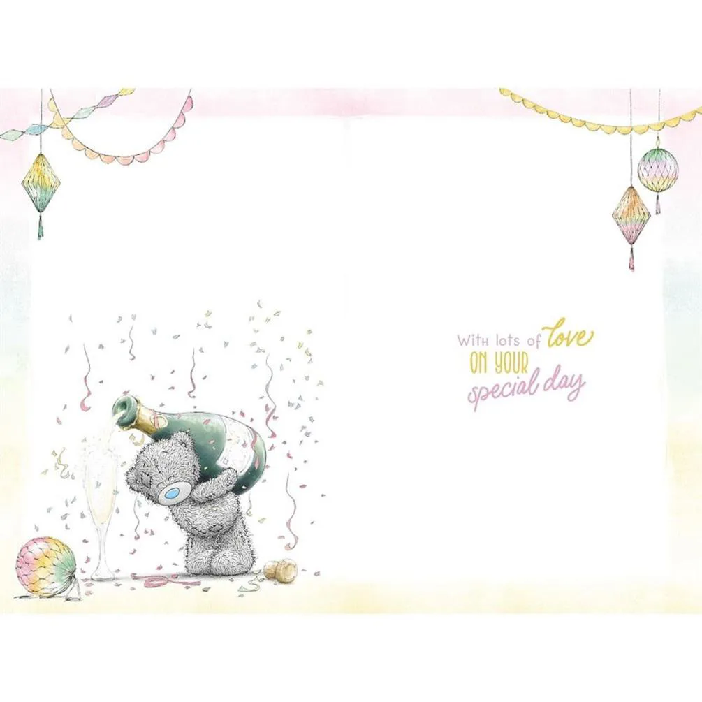 Happy 21st Me to You Bear Birthday Card Extra Image 1