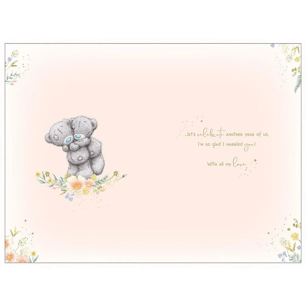 On Our Anniversary Verse Me to You Bear Card Extra Image 1