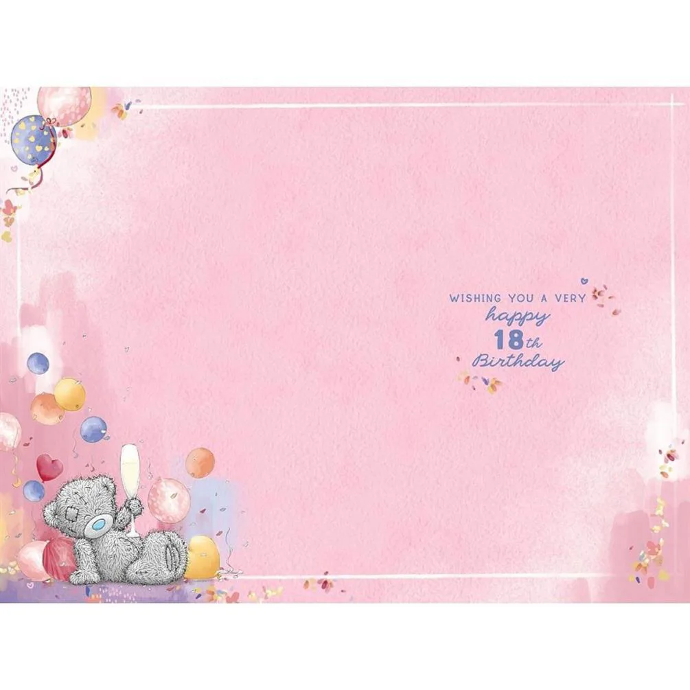 18 Today Me to You Bear 18th Birthday Card Extra Image 1