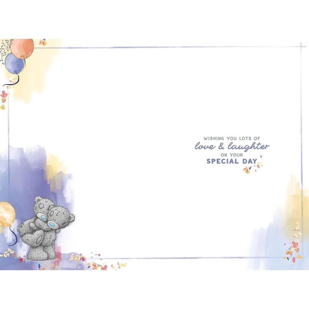 Daddy Me to You Bear Birthday Card Extra Image 1