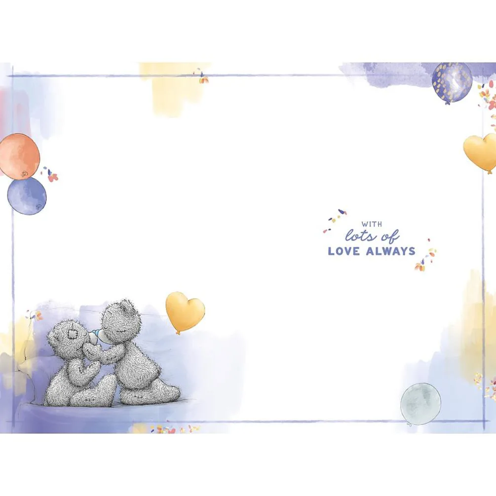 Special Fiance Me to You Bear Birthday Card Extra Image 1