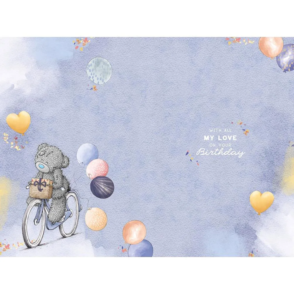 Gorgeous Husband Me to You Bear Birthday Card Extra Image 1
