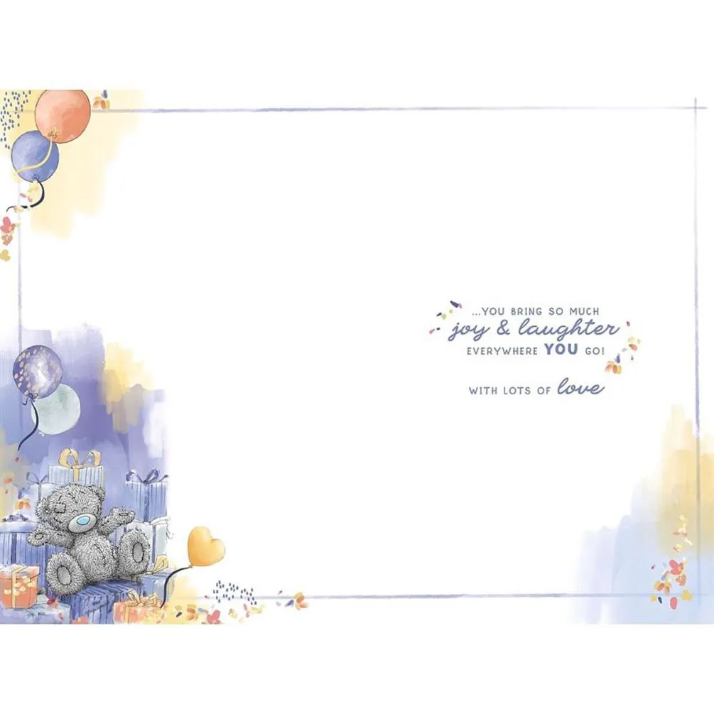 Son Bear with Balloons Me to You Bear Birthday Card Extra Image 1