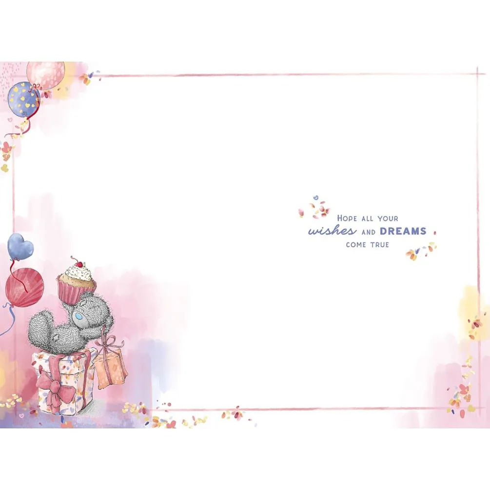 Fabulous Sister Me to You Bear Birthday Card Extra Image 1