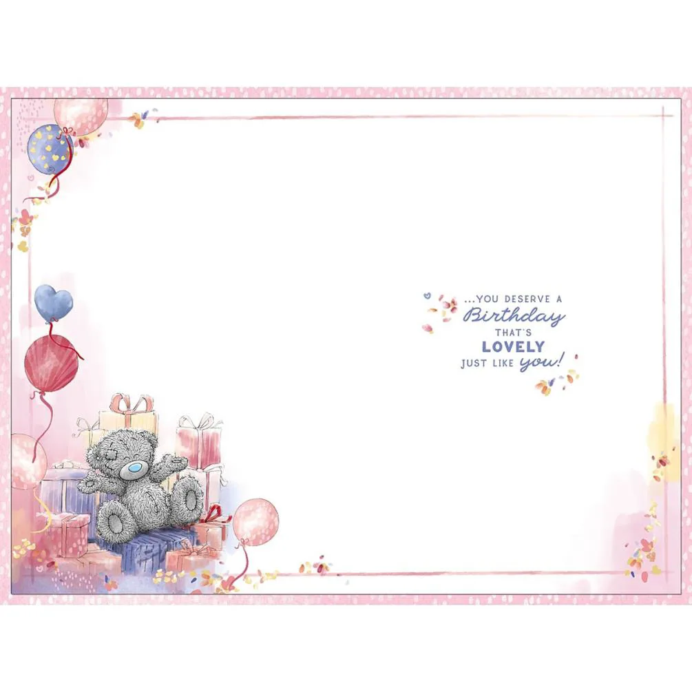 Lovely Granddaughter Verse Me to You Bear Birthday Card Extra Image 1