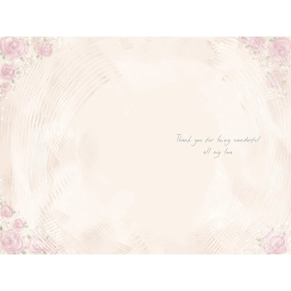 Wife Anniversary Softly Drawn Me to You Bear Card Extra Image 1