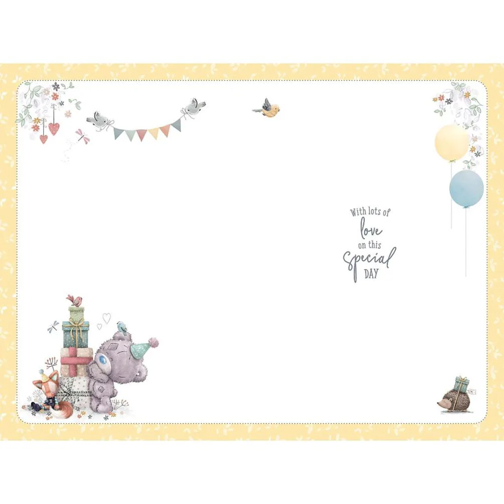 Son 1st Birthday Me to You Bear Birthday Card Extra Image 1