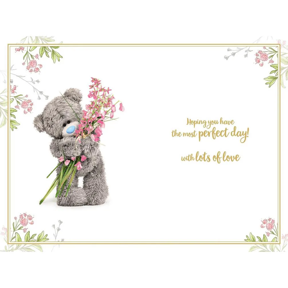 Sister Photo Finish Me to You Bear Birthday Card Extra Image 1