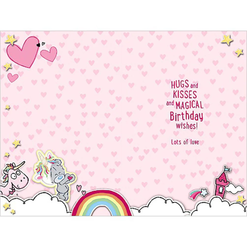Special Granddaughter My Dinky Me To You Bear Birthday Card Extra Image 1