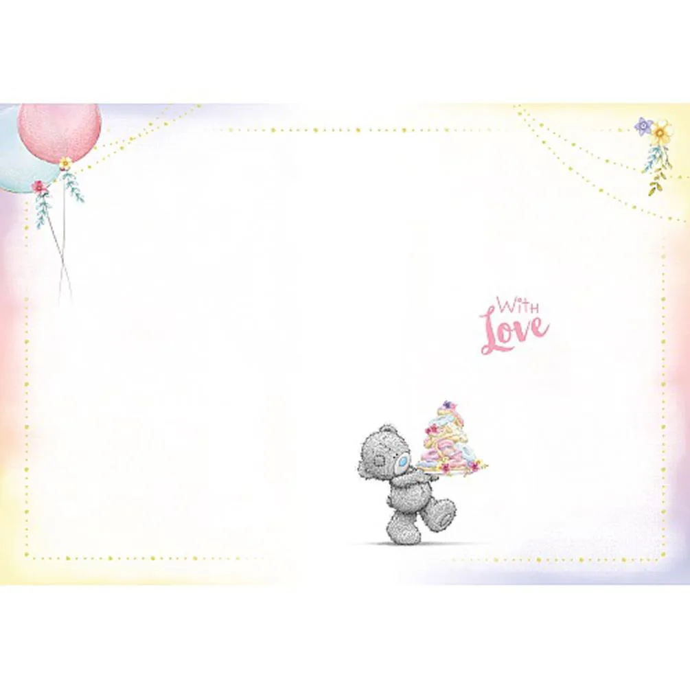 Birthday Wishes Sprinkling Cupcake Me to You Bear Birthday Card Extra Image 1