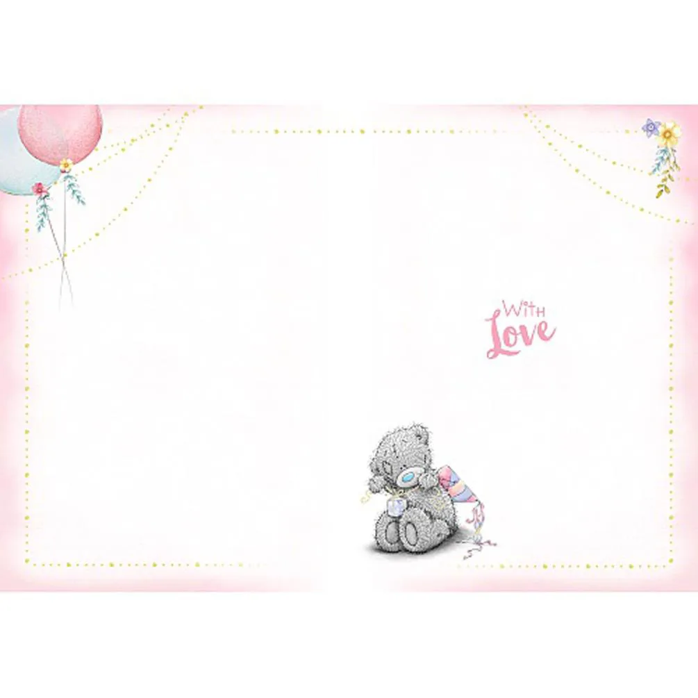 Birthday Wishes Me to You Bear Birthday Card Extra Image 1
