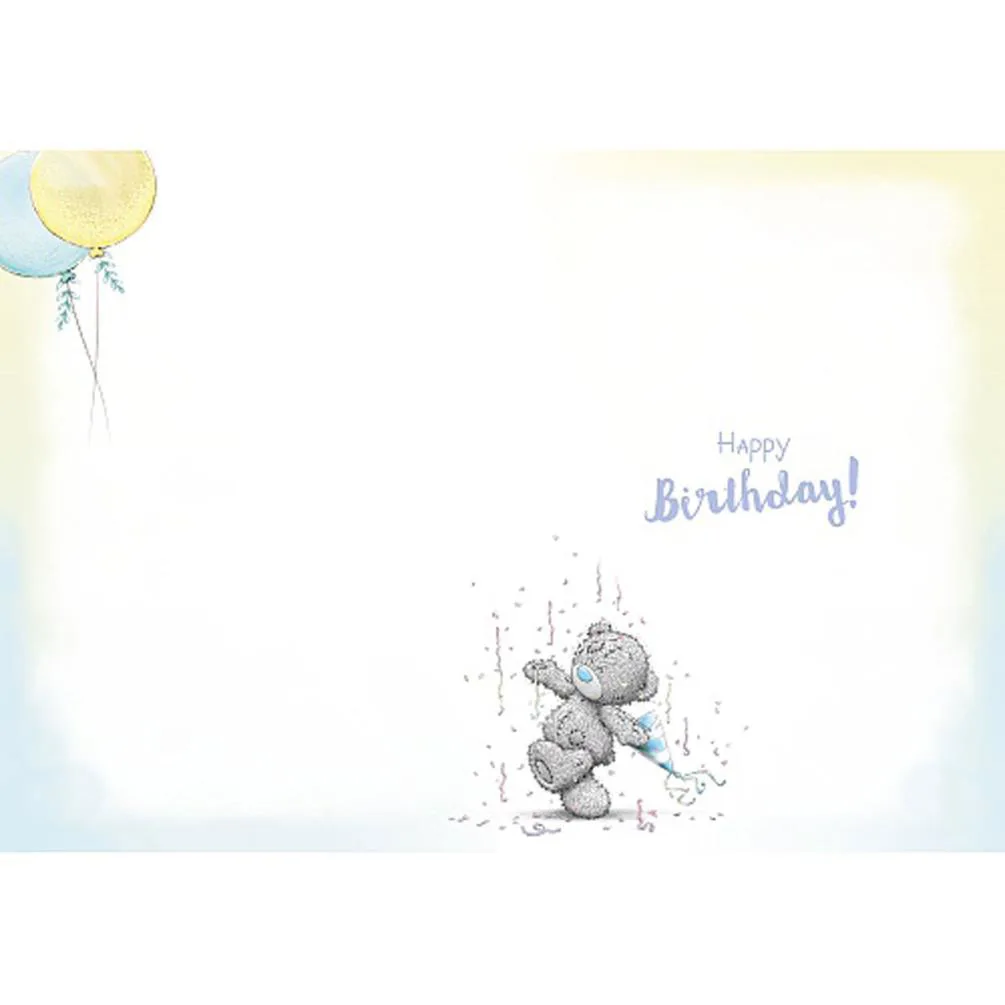 Time To Celebrate Me to You Bear Birthday Card Extra Image 1