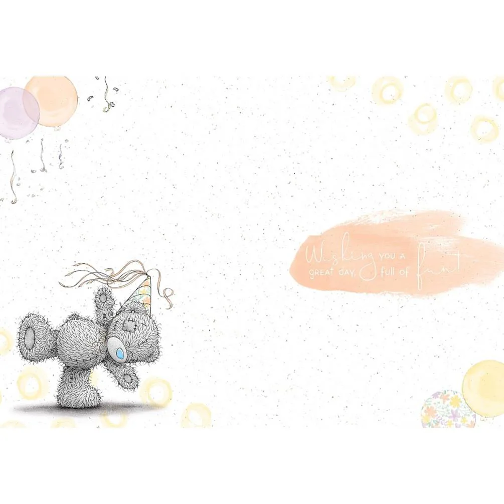 Big Happy Birthday Me to You Bear Birthday Card Extra Image 1
