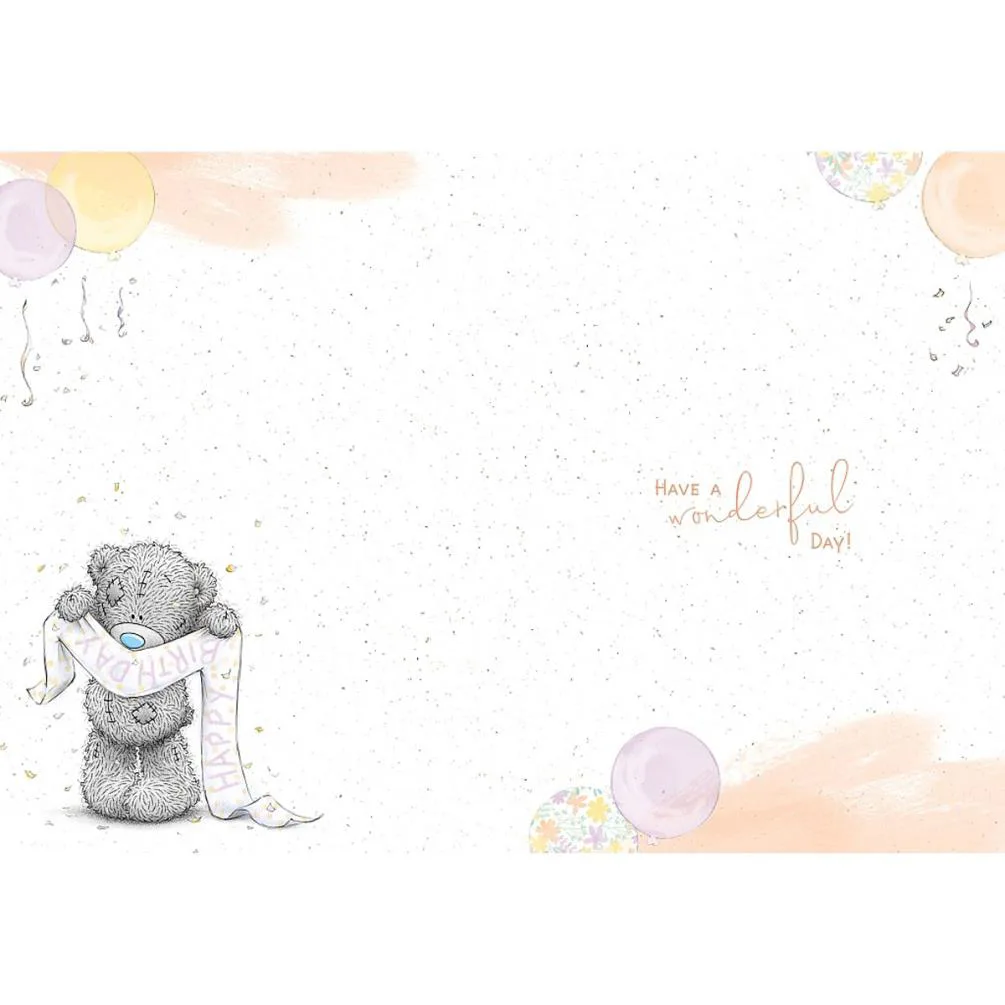 Another Year More Amazing Me to You Bear Birthday Card Extra Image 1