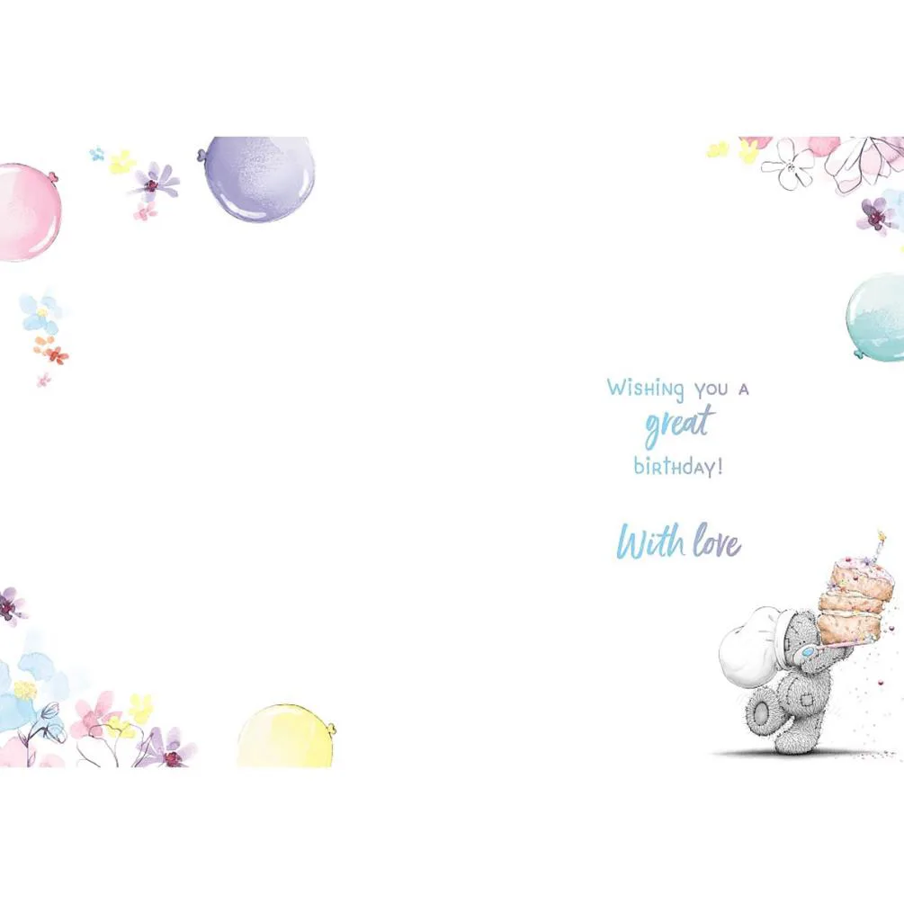 Lovely Cousin Me to You Bear Birthday Card Extra Image 1