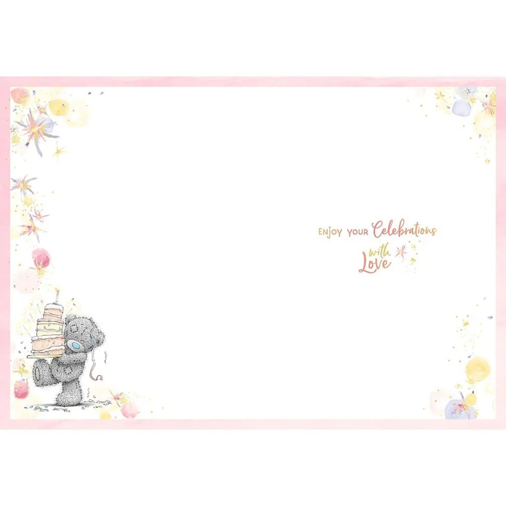 Aunty Me to You Bear Birthday Card Extra Image 1