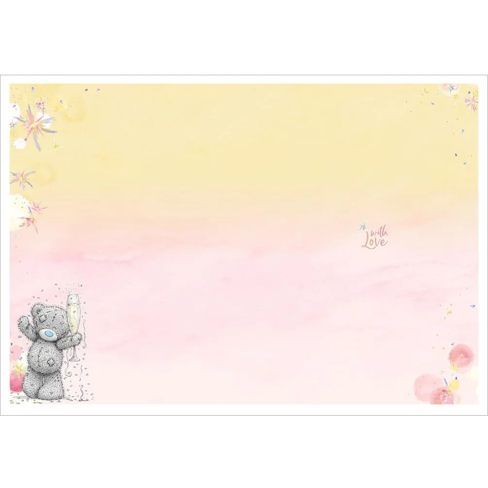Congratulations to You Me to You Bear Card Extra Image 1