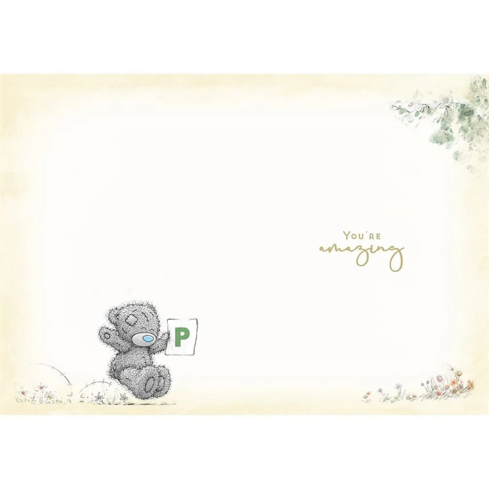 Driving Test Congratulations Me to You Bear Card Extra Image 1
