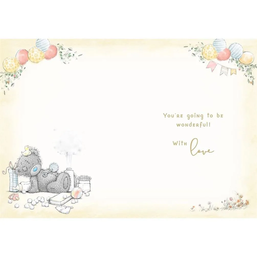 Happy Baby Shower Me to You Bear Card Extra Image 1