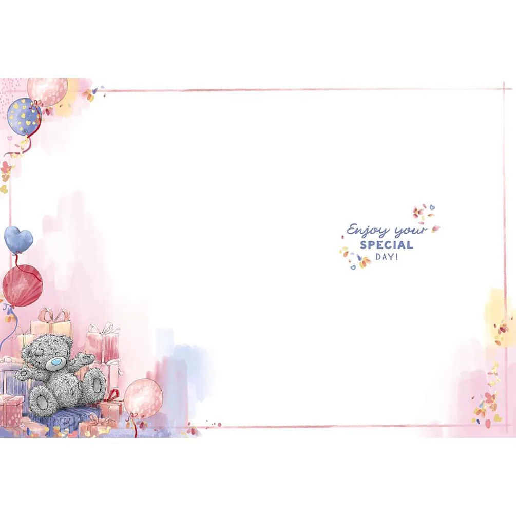 Make a Wish Me to You Bear Birthday Card Extra Image 1