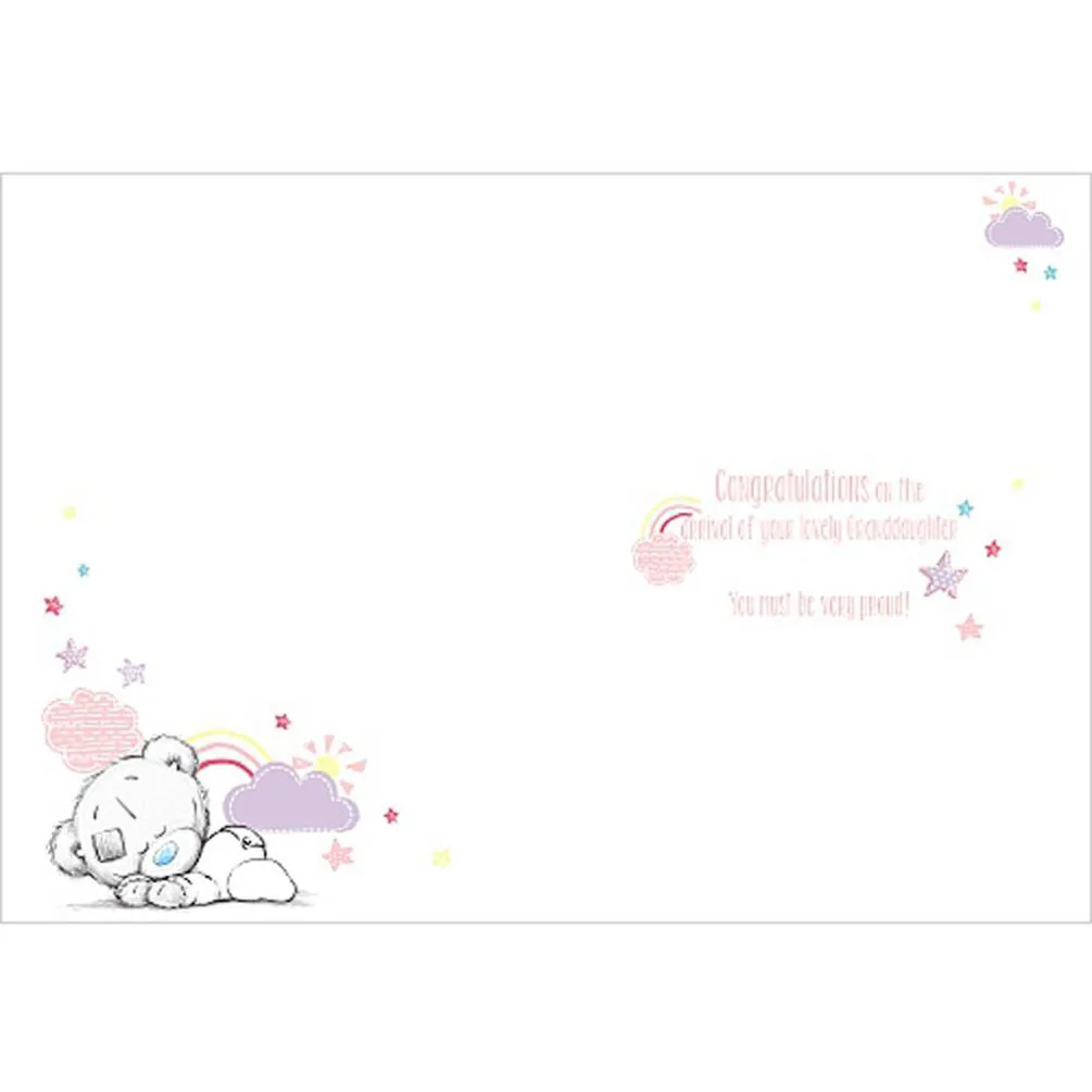 New Baby Granddaughter Me To You Bear Card Extra Image 1