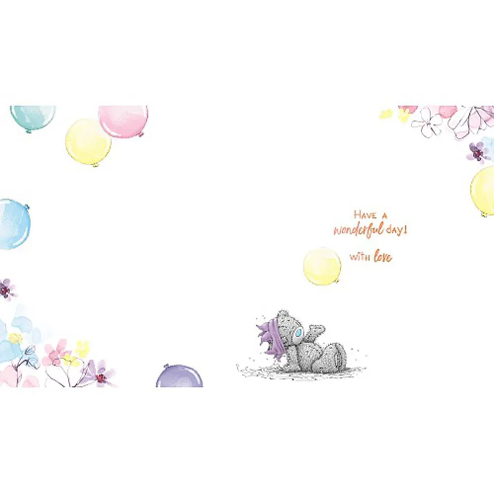Amazing Friend Me to You Bear Birthday Card Extra Image 1