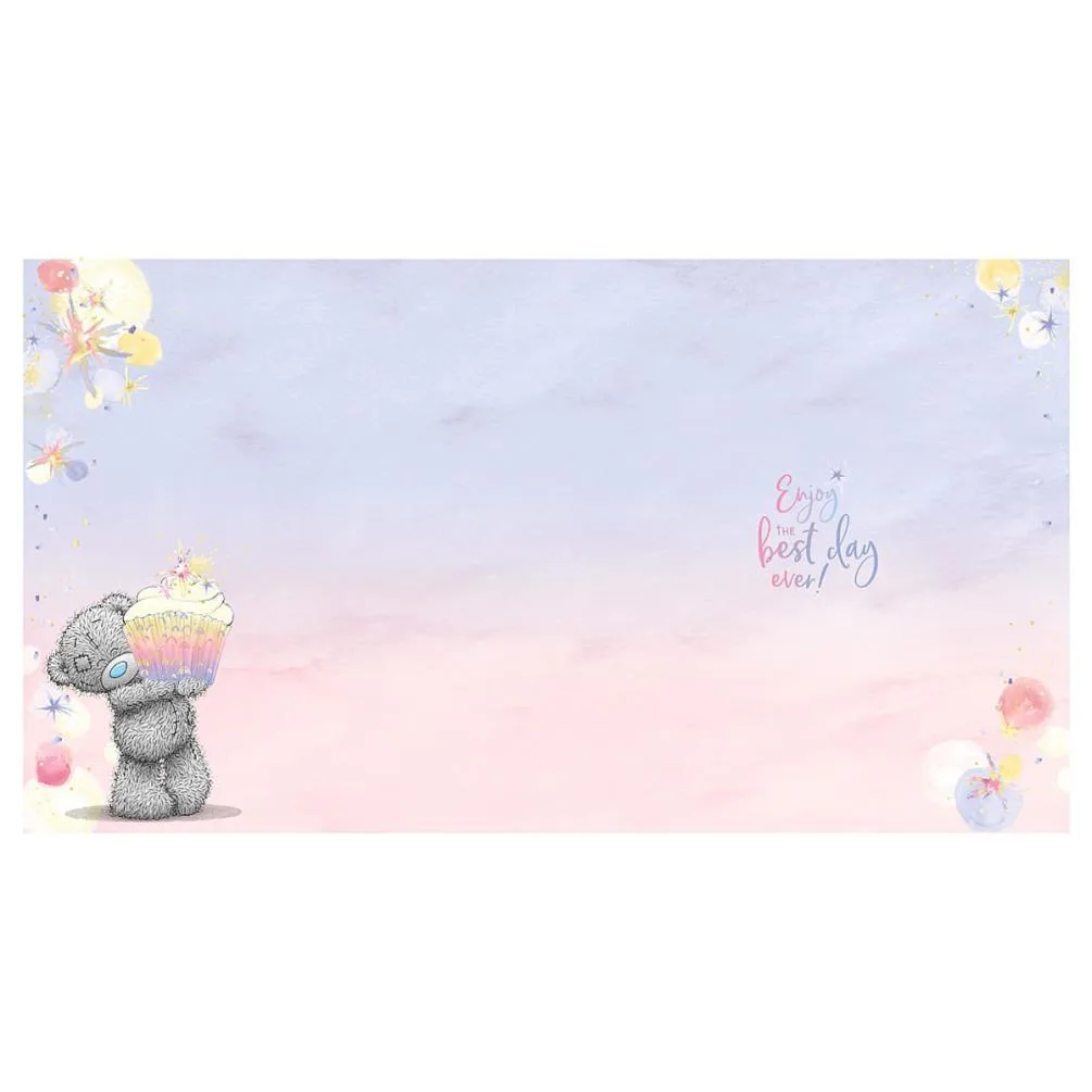 Birthday Cupcake Me to You Bear Birthday Card Extra Image 1
