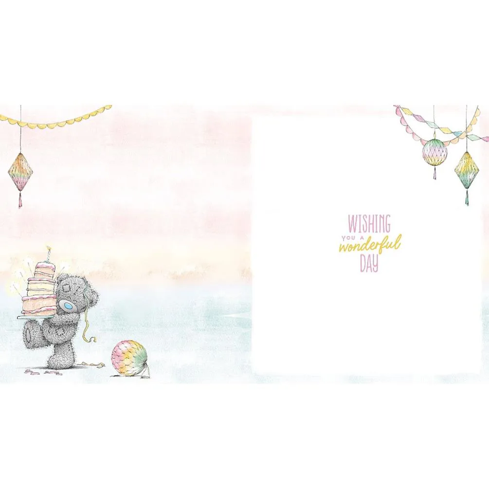 Let's Celebrate Me to You Bear Birthday Card Extra Image 1