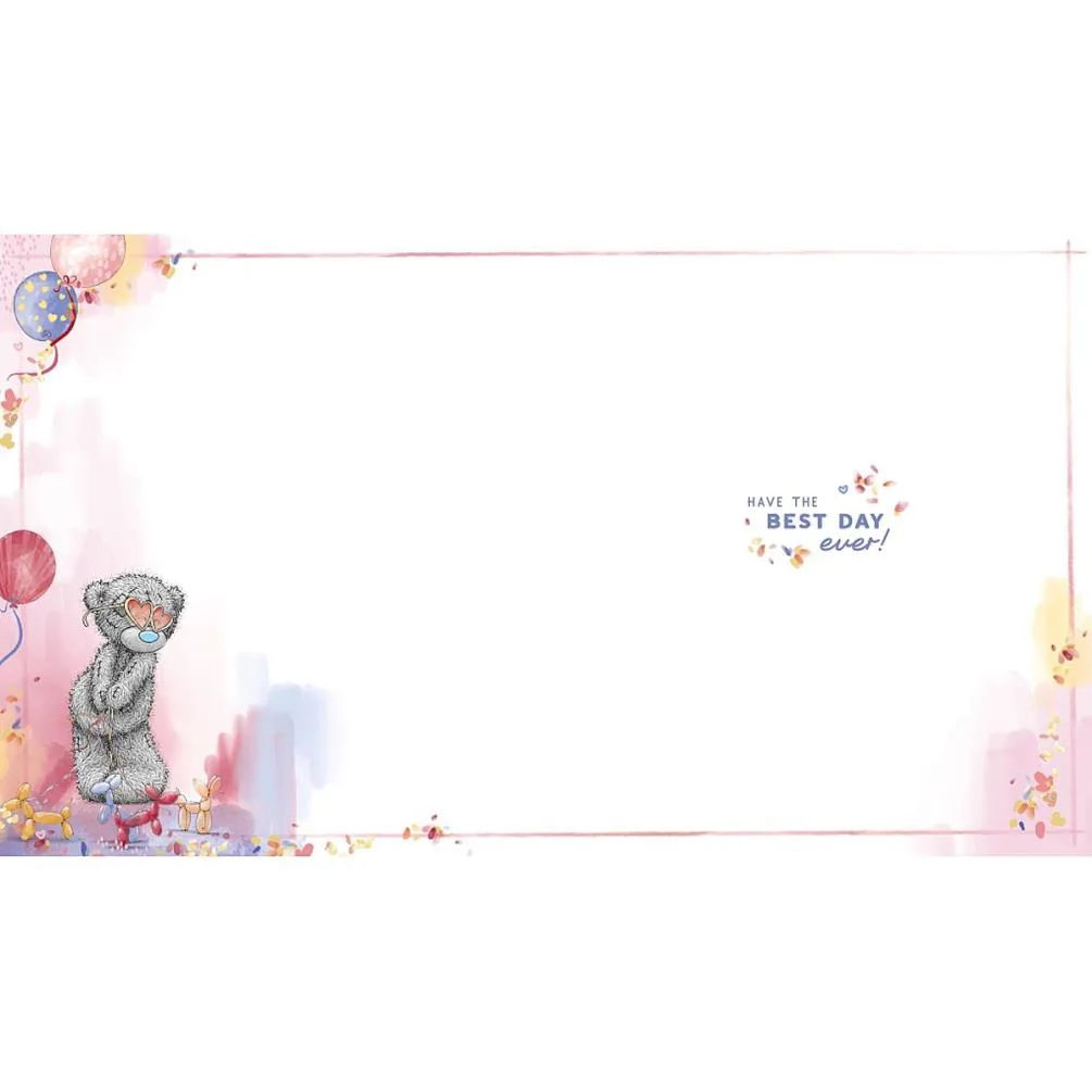 Hip Hip Hooray Me to You Bear Birthday Card Extra Image 1