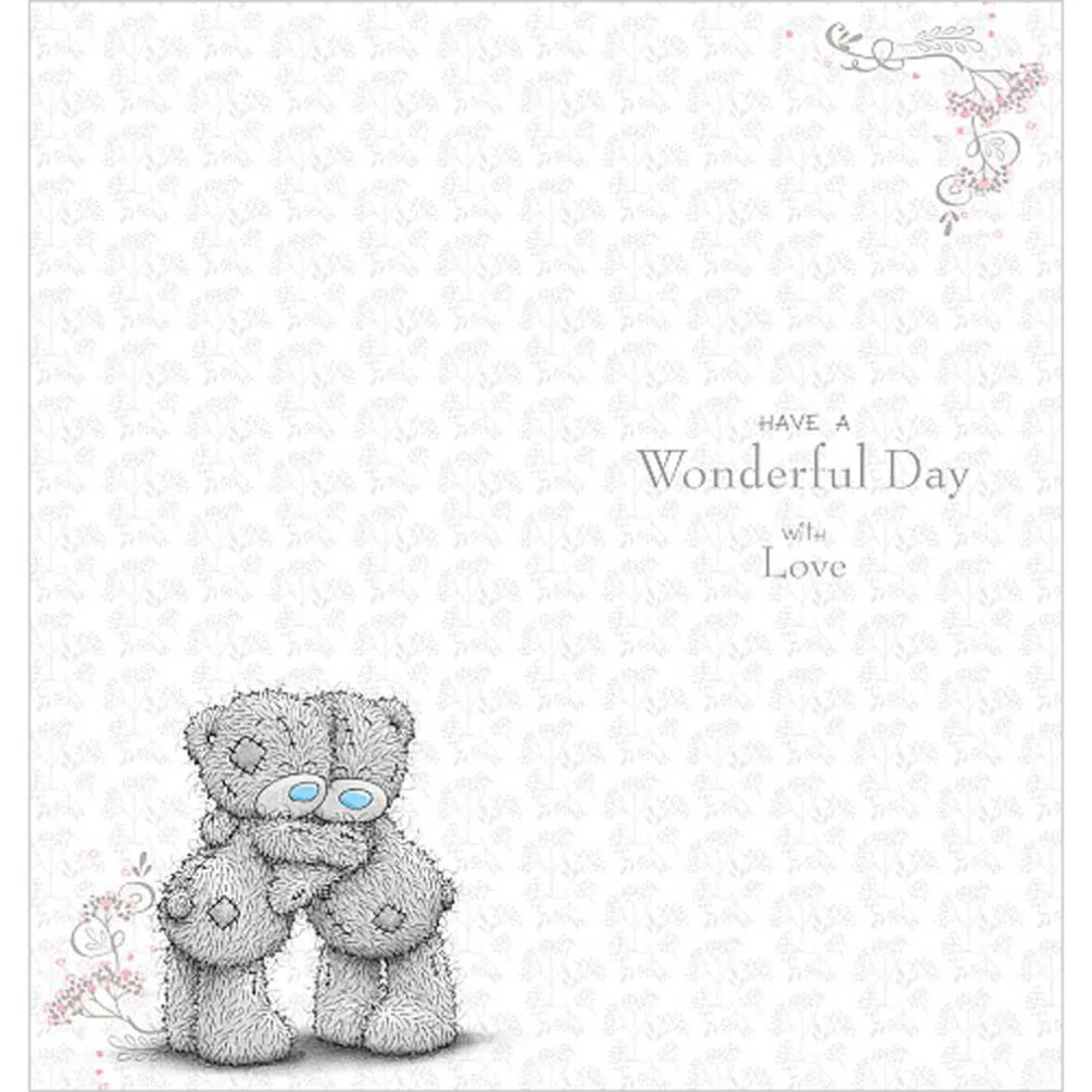 Wonderful Couple Me to You Bear Anniversary Card Extra Image 1