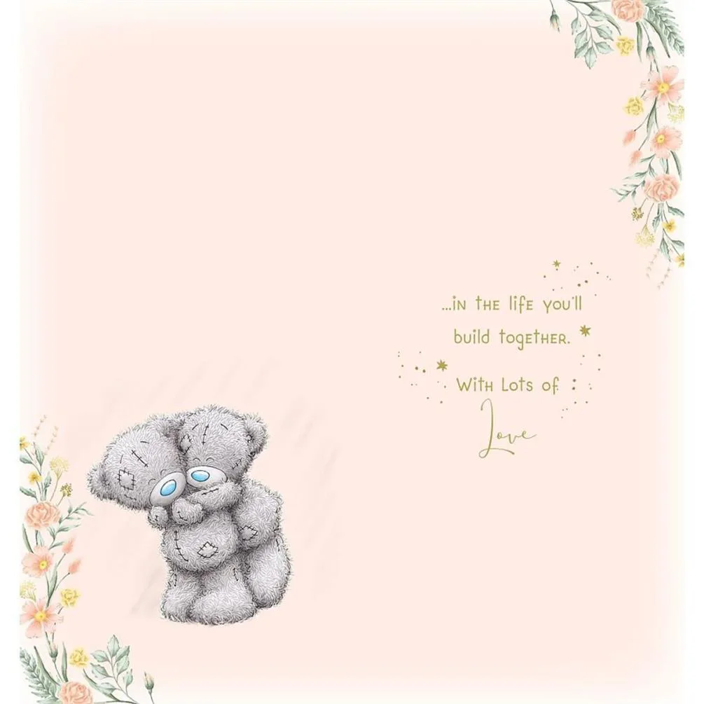 Congratulations You're Engaged Me to You Bear Engagement Card Extra Image 1