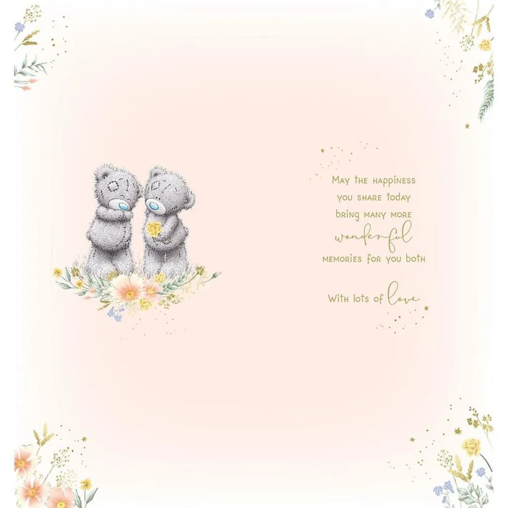 To You Both Me to You Bear Anniversary Card Extra Image 1