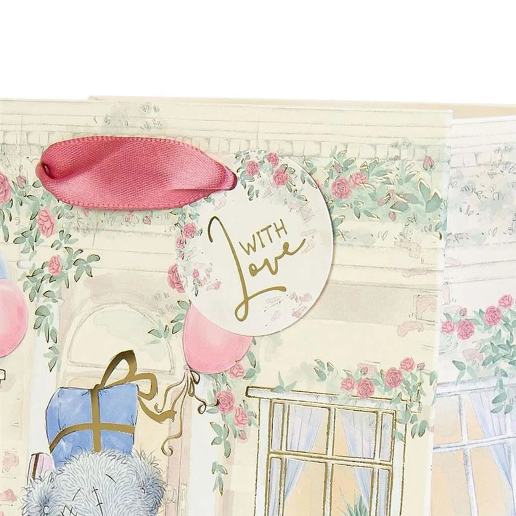 Stack of Presents With Love Me to You Bear Small Gift Bag Extra Image 2