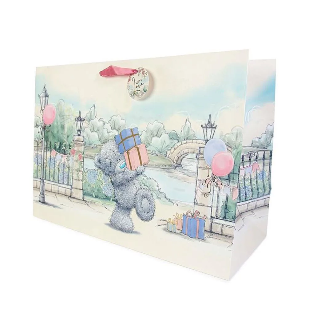 Stack of Presents Me to You Bear Extra Large Gift Bag Extra Image 1