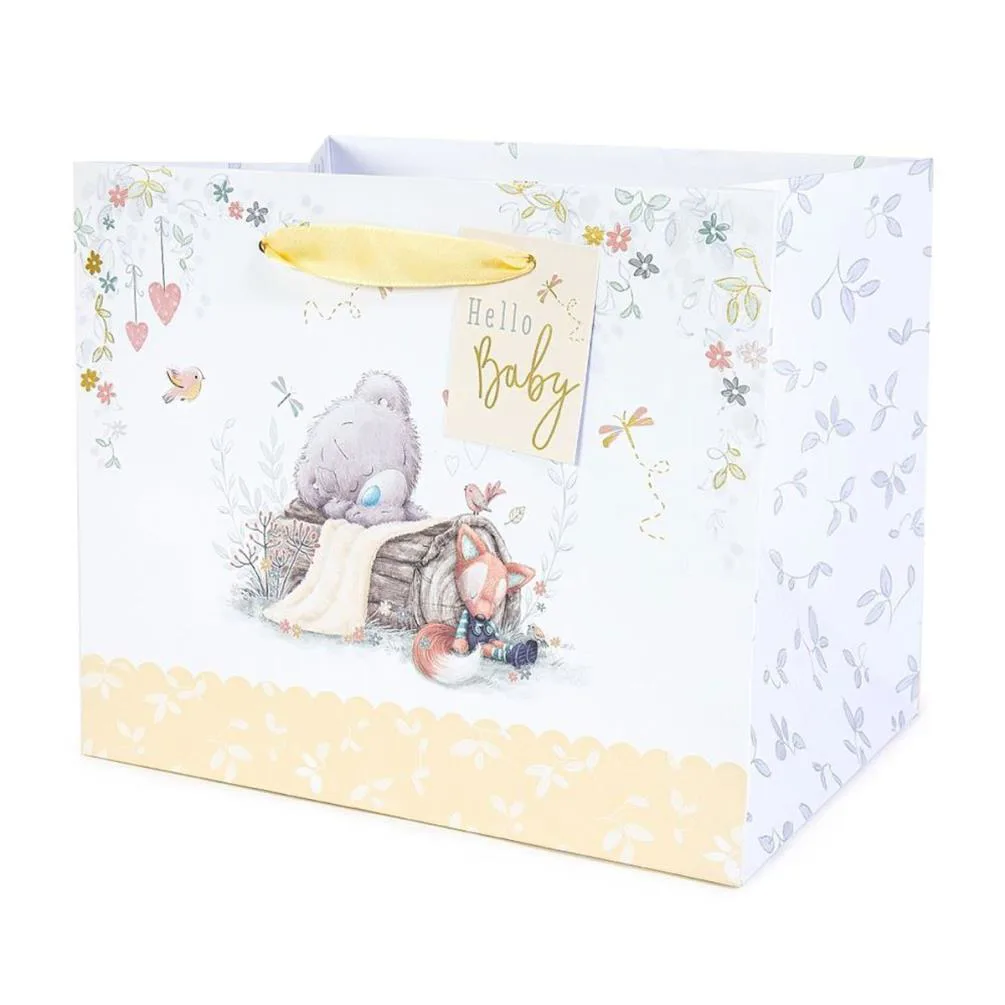 Hello Baby Me to You Bear Medium New Baby Gift Bag Extra Image 1