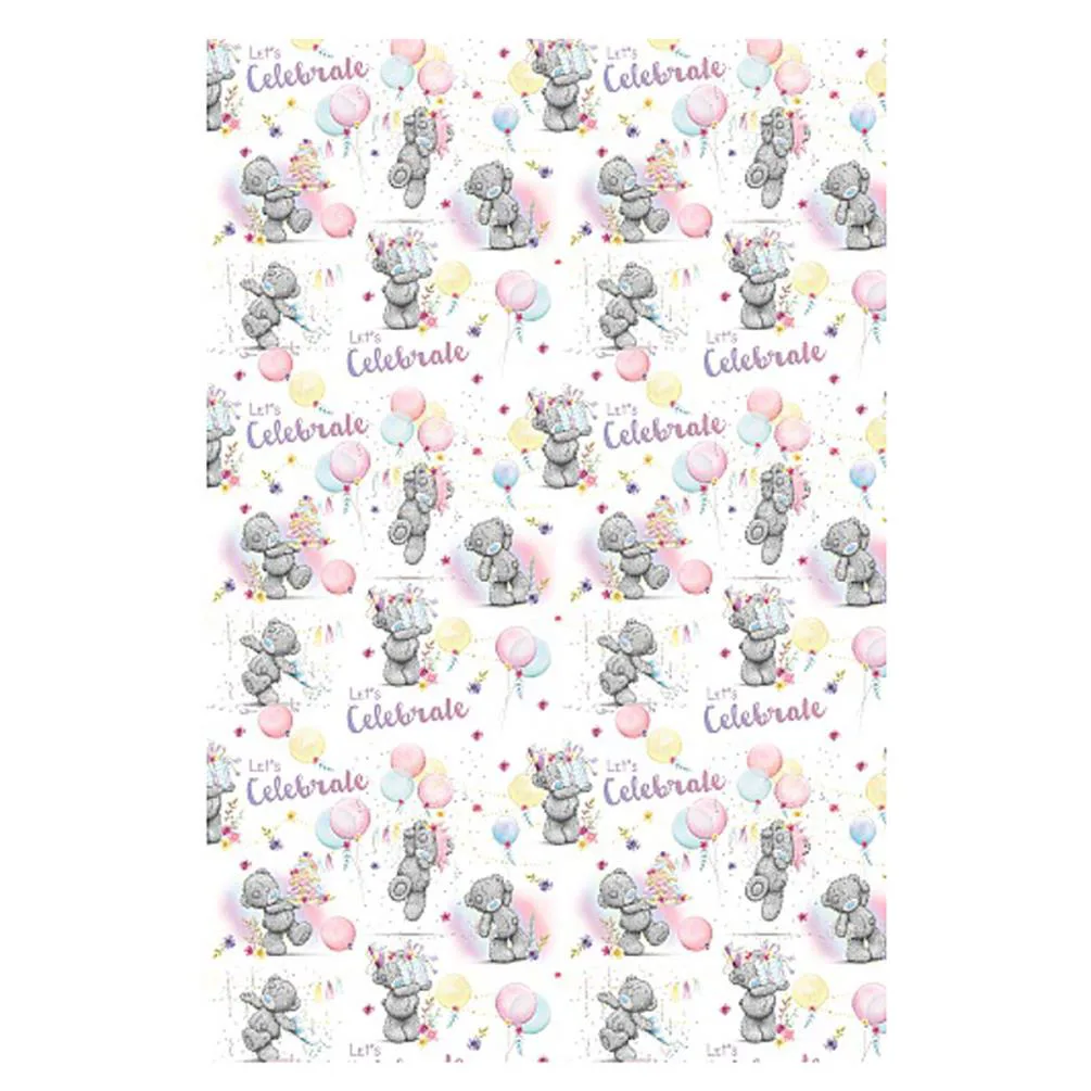 3m Let's Celebrate Me to You Bear Roll Wrap Extra Image 1