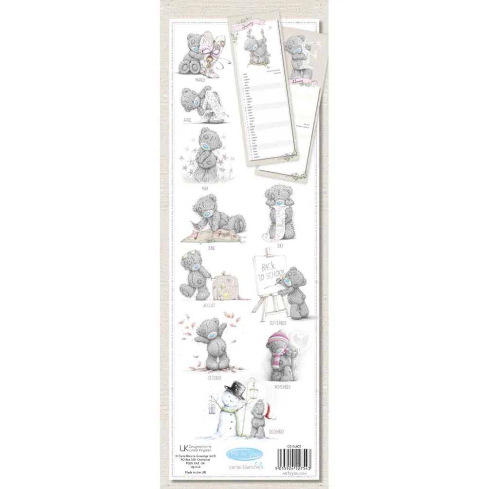 2018 Me to You Classic Slim Calendar Extra Image 1