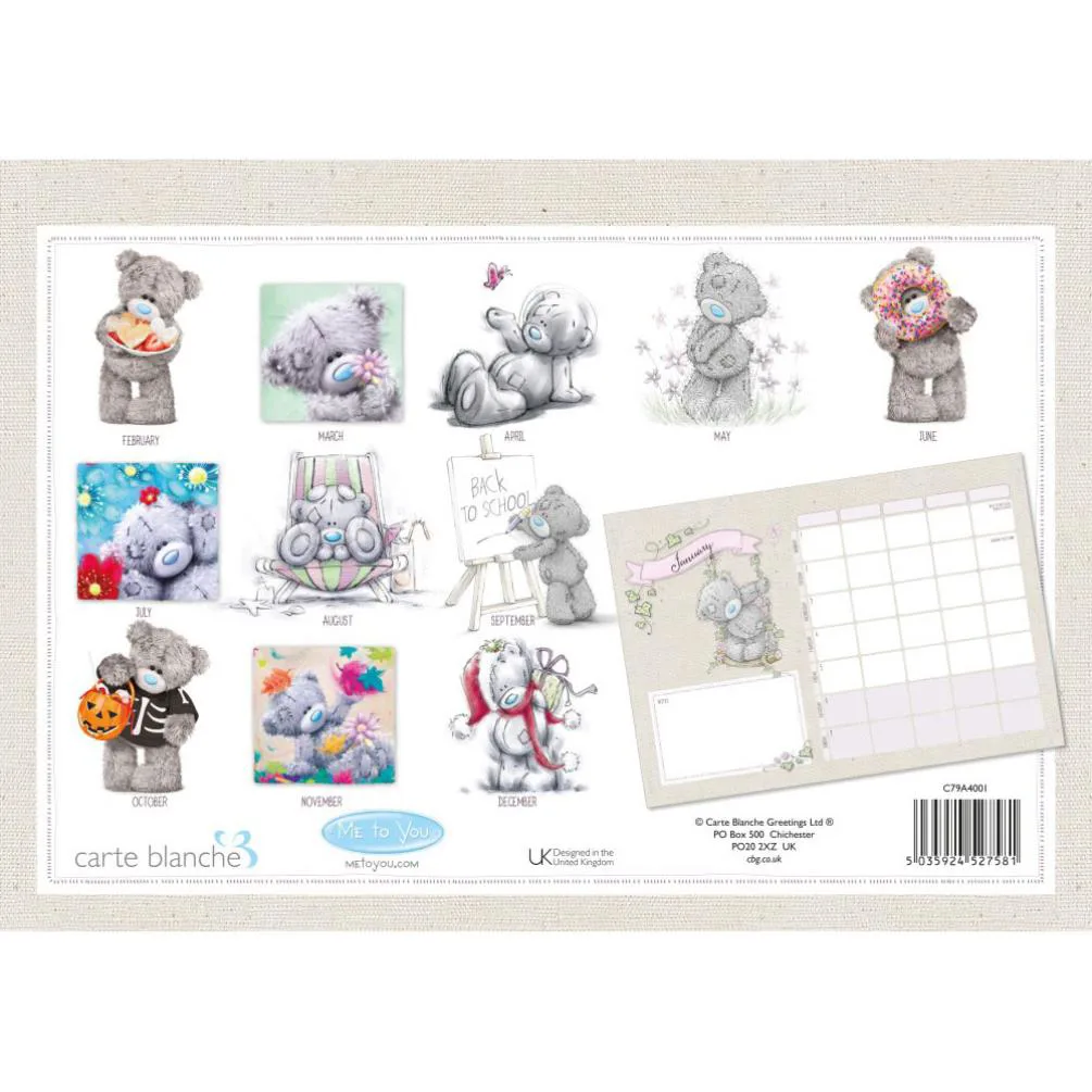 2018 Me to You A4 Week to View Family Organiser Extra Image 1