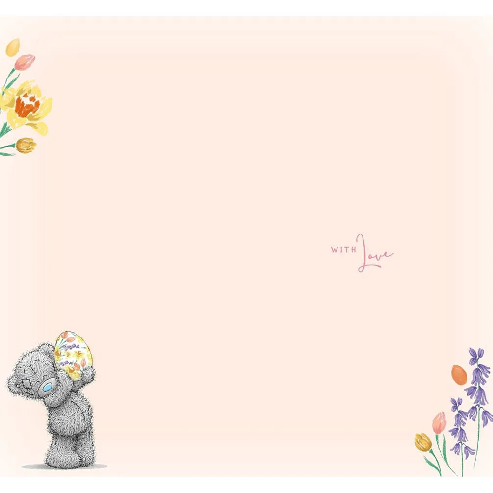 Son Me to You Bear Easter Card Extra Image 1