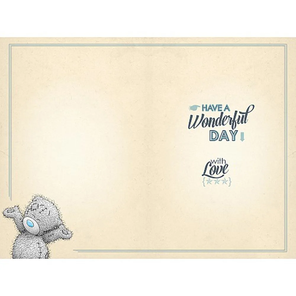 Grandad Me to You Bear Father Day Card Extra Image 1