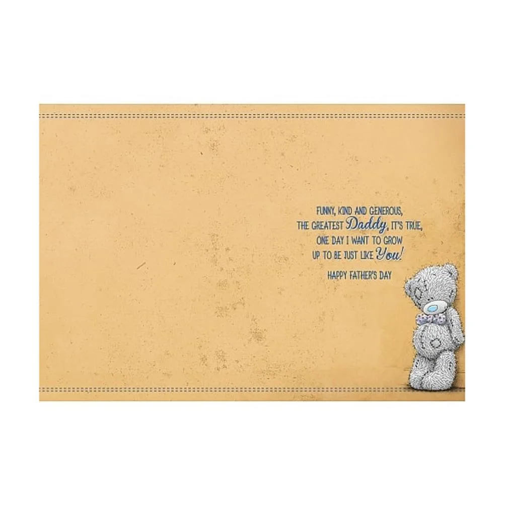 From Your Son Me to You Bear Fathers Day Card Extra Image 1
